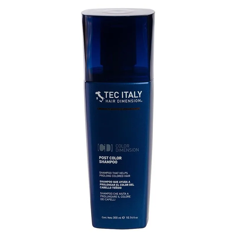 Tec Italy Color Dimension Post Color Shampoo para Cabelos Coloridos 300ml