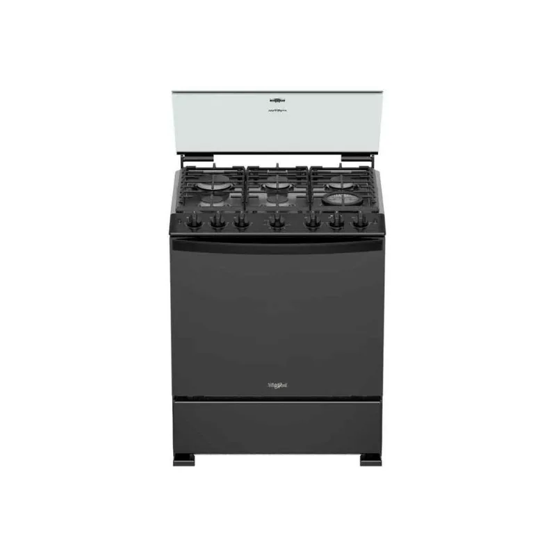 Estufa de piso Whirlpool 30p negro
