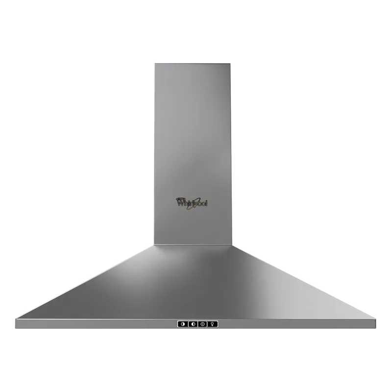 Campana Whirlpool De Pared de 60 cm de Acero Inoxidable Gris WHW6500S