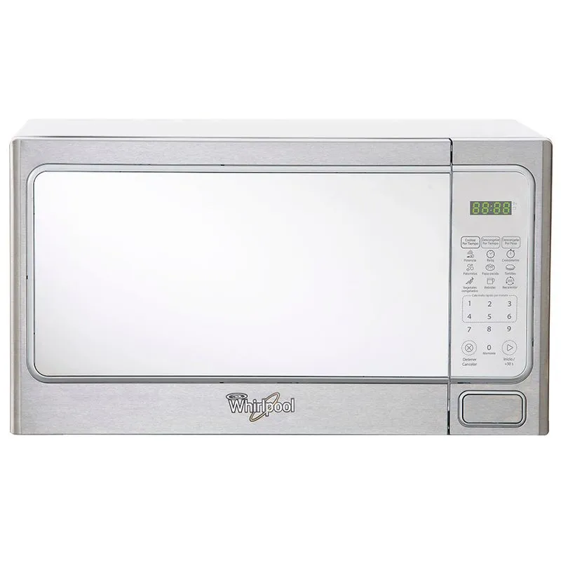 Horno de microondas Whirlpool 1.1 pies cúbicos / 31 L Gris WM1311S