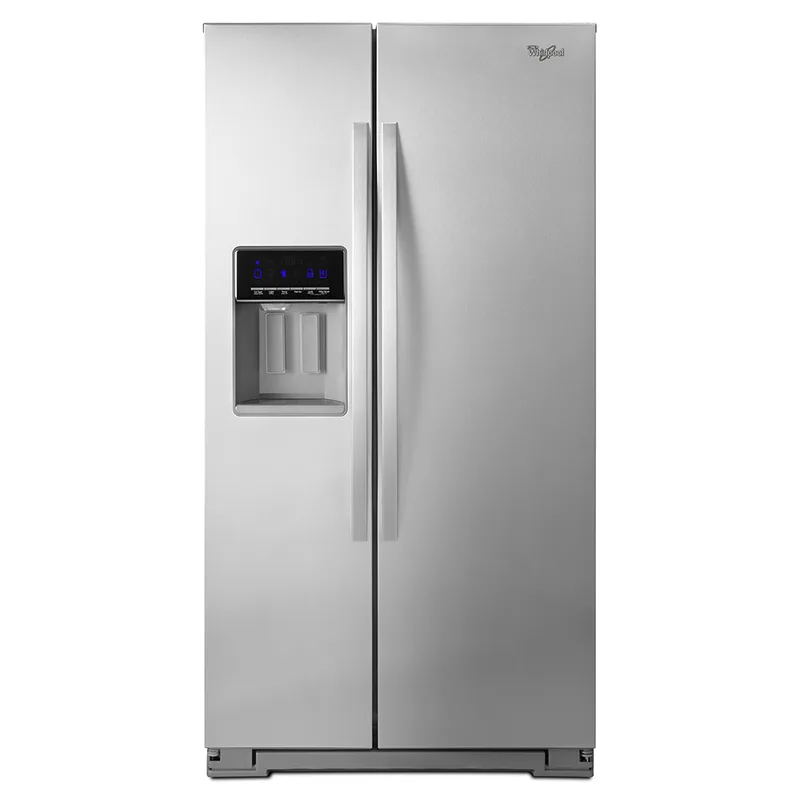 Refrigerador Whirlpool Inverter25 pies cúbicos Side by Side 2 puertas Gris WD1006S