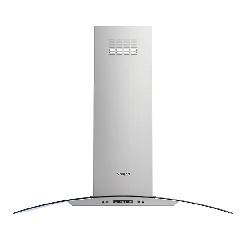 Campana Whirlpool De Isla de 100 cm Acero Inoxidable Gris WHI9910S