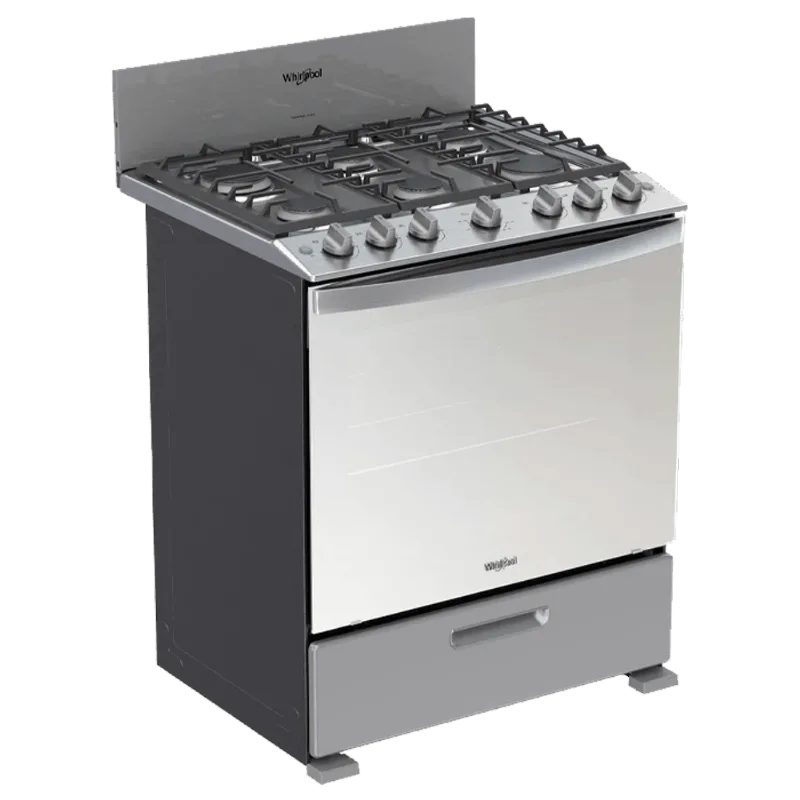 Estufa a Gas 30"|Whirpool|6 Quemadores|LWFR3400D