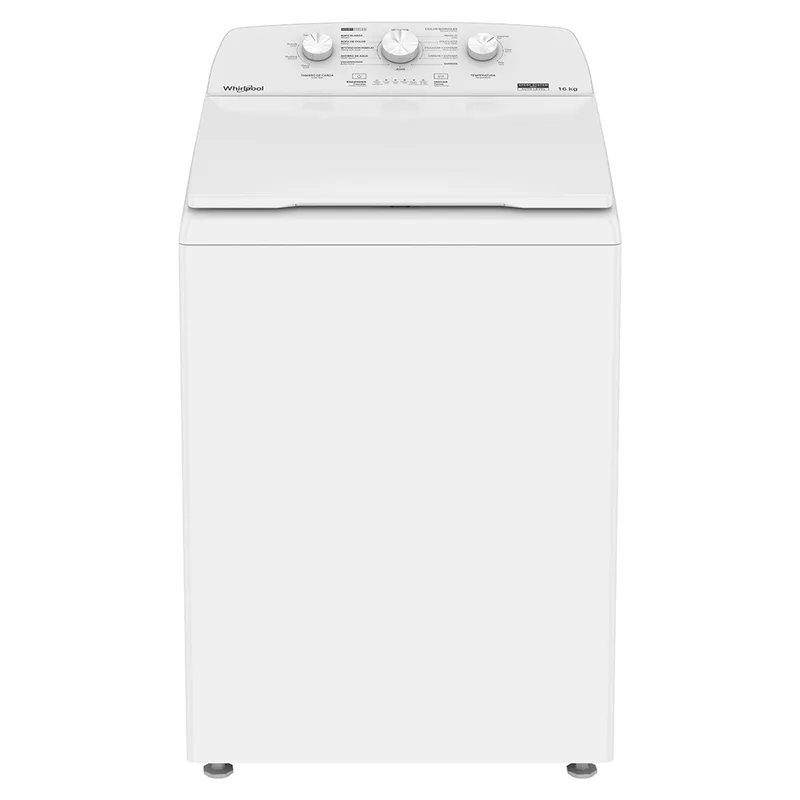 Lavadora Whirlpool Carga Superior 16 kg Xpert System Blanca Impeller 8MWTW1643MJQ