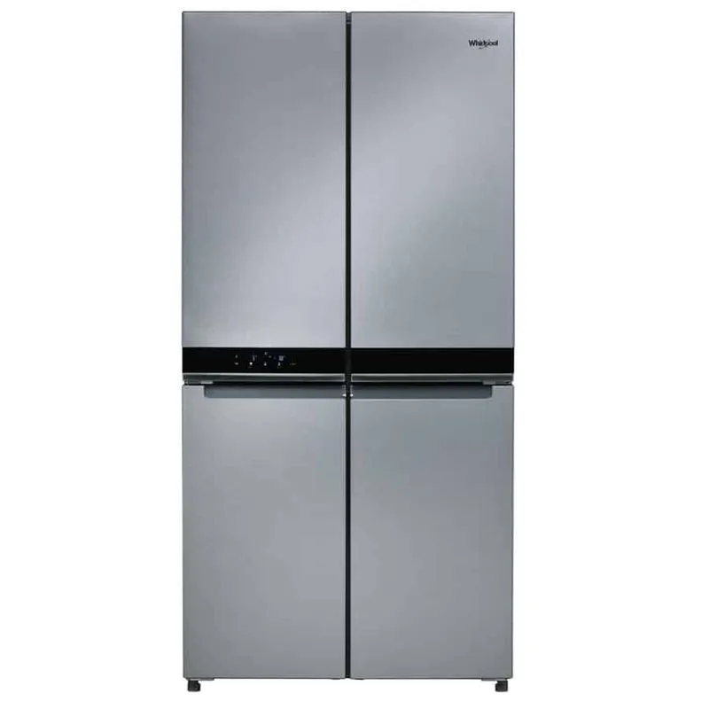 Refrigerador Whirlpool 21 pies cúbicos French Door 4 puertas Gris WRQ551SNJZ