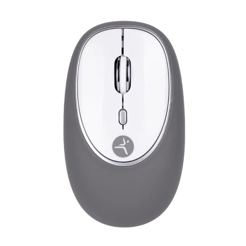 Mouse Inalámbrico Techzone Jelly-Mate | Gris | Ligero y Compacto