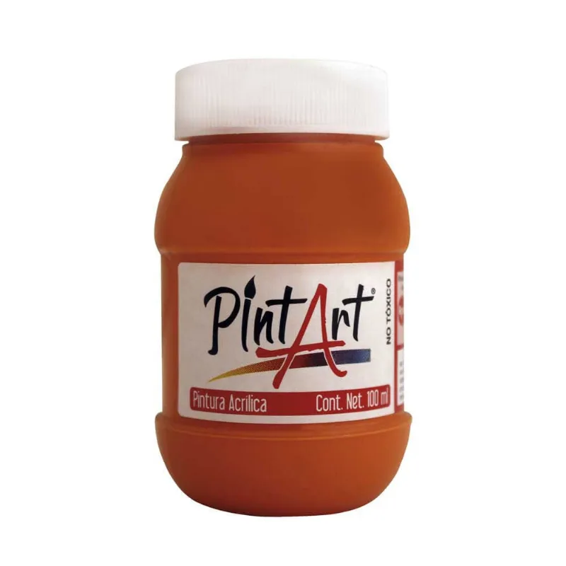 Pintura Acrílica | Pint Art | 207 | Amarillo Obscuro | 100 ml