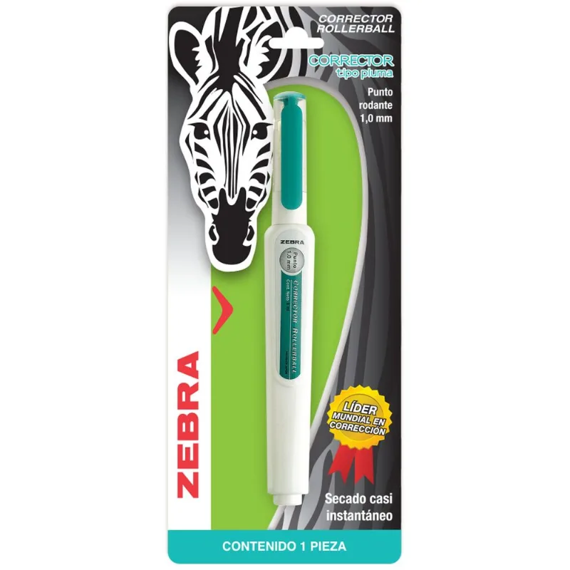 Corrector Líquido | Zebra | Tipo Pluma