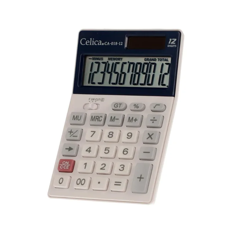 Calculadora de Escritorio | Celica | CA-018 | 12 Dígitos Calculadora de Escritorio Celica CA-018