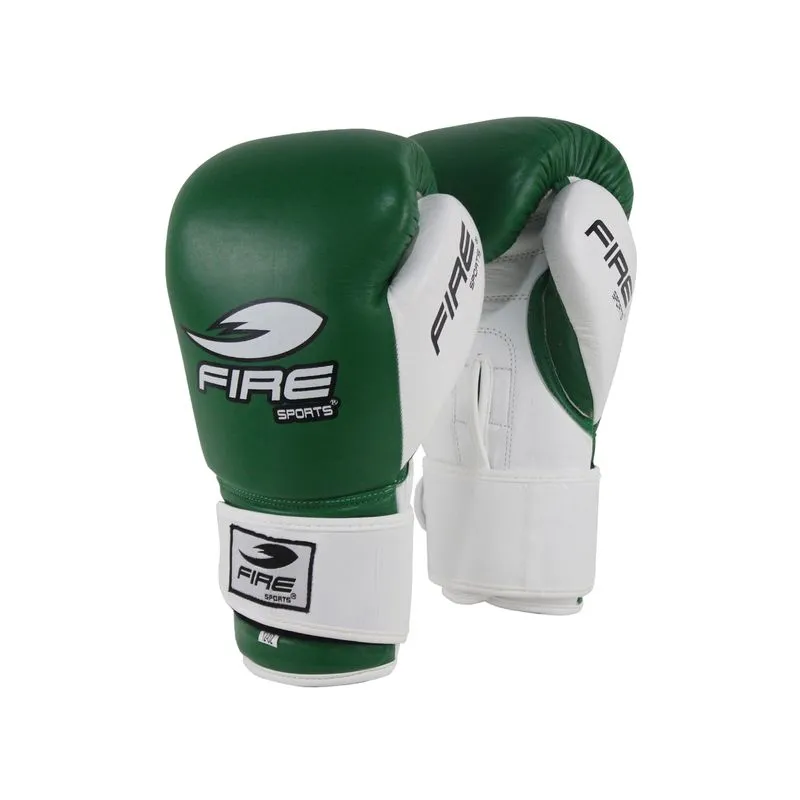 Guantes de Piel Fire Sports Box M2 12 Oz