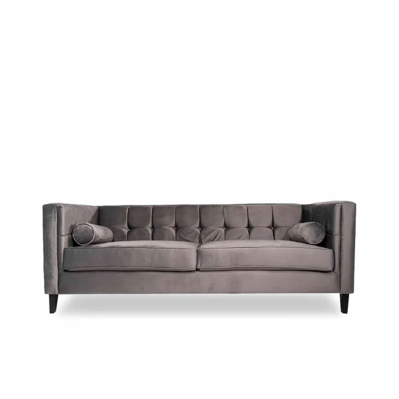 Sofá de 3 Plazas | Alterego | Madison | Gris