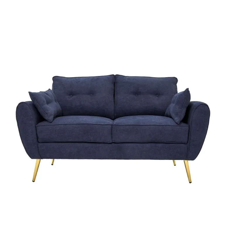Sofá de 2 Plazas | Alterego | Boho | Azul Marino