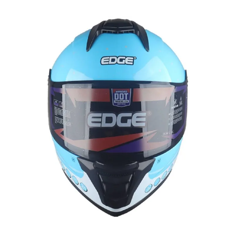Casco abatible Edge grande azul m-90FF2.3