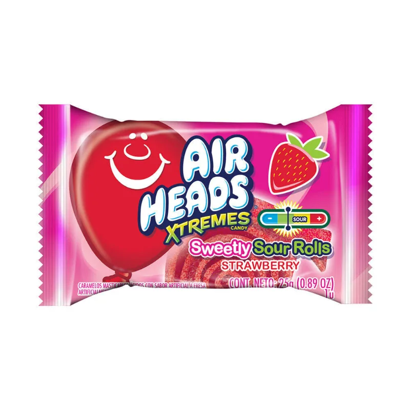 Caramelo Airheads roll fresa xtreme 25 g.