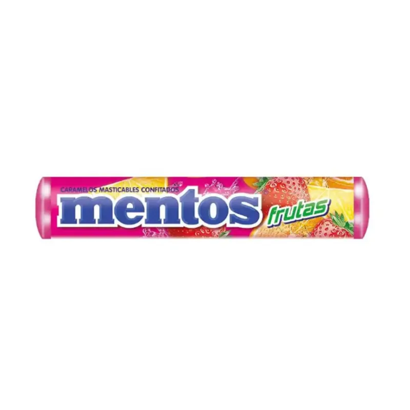 Caramelo Masticable Frutas Mentos Und.