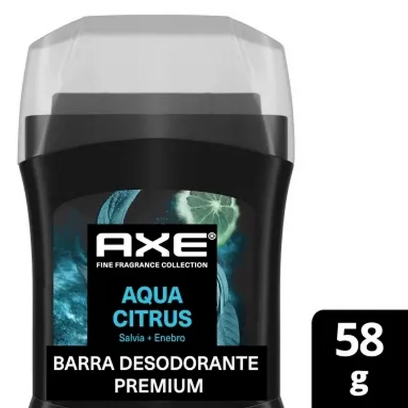 Desodorante En Barra Stick Aqua Citrus 58 Gr