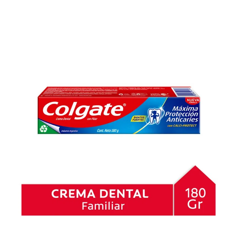 Crema dental max prot Colgate anticaries 180 g.