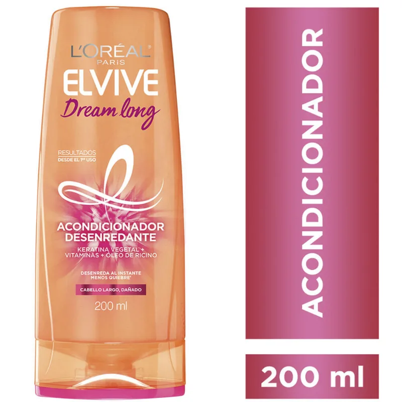 Acondicionador Elvive dream long 200 cc.
