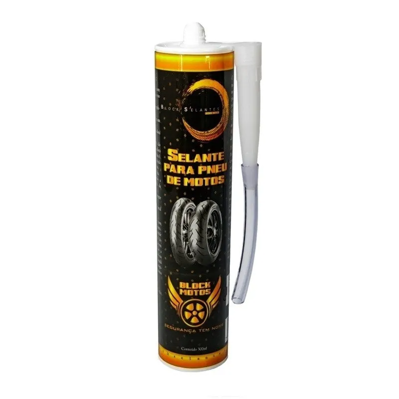 Vacina Selante Pneu Moto / Bike Frasco 300 ml Block Pneus