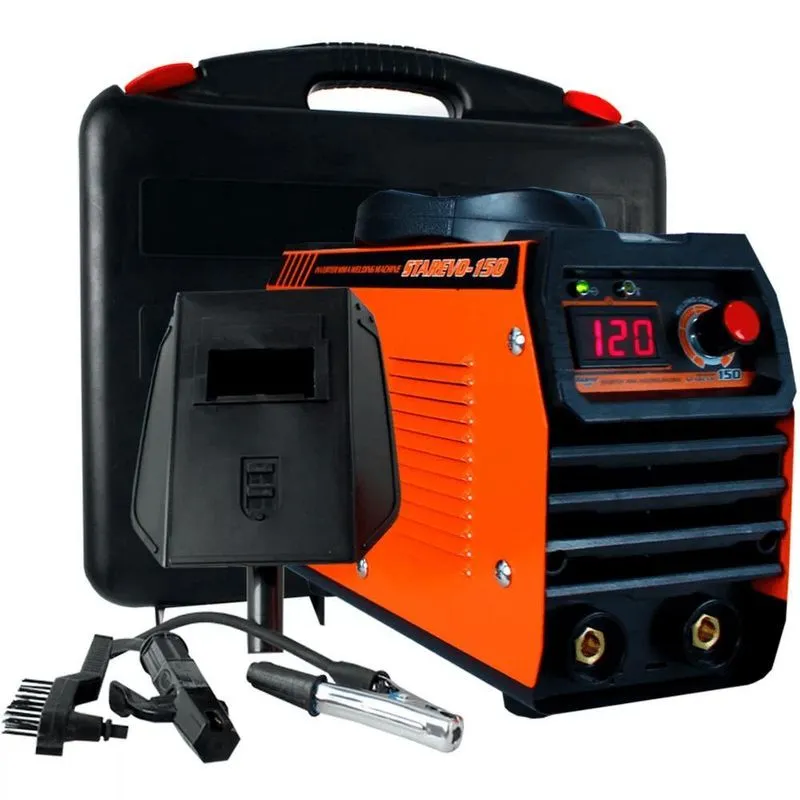 Máquina De Solda Inversora Starevo-150 - Mma Portátil - 220v