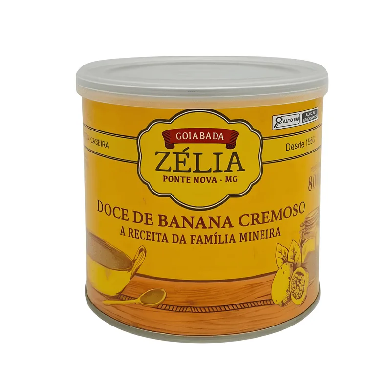 Bananada Caseira Zélia 800g