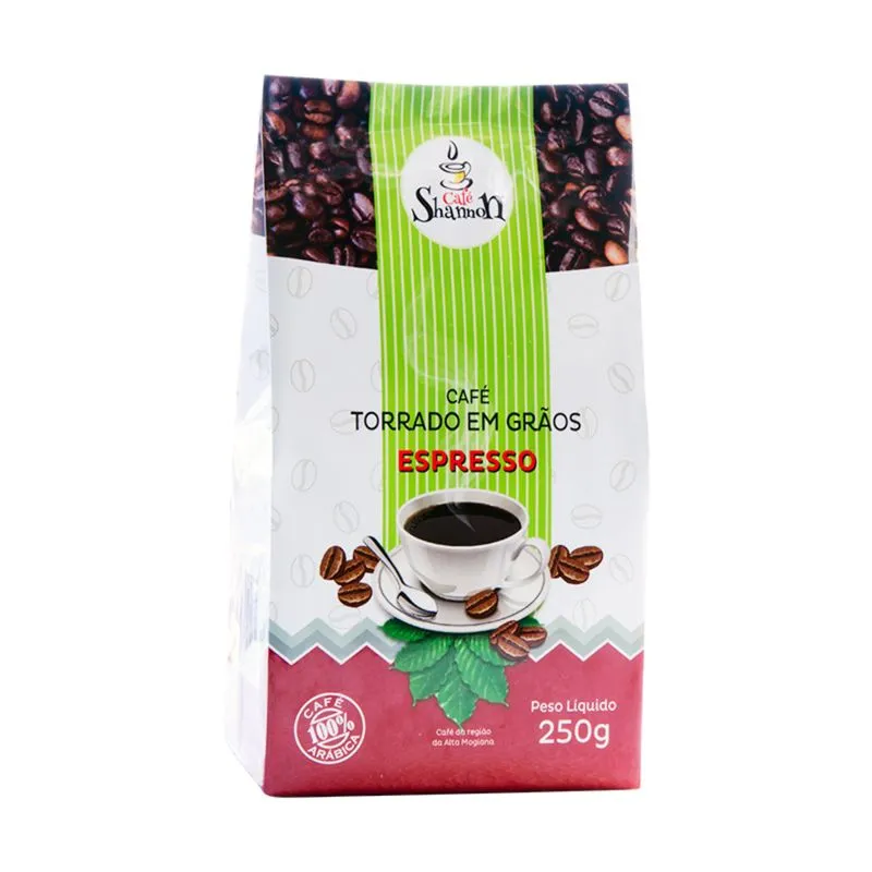 Café Shannon Torrado em Grãos 250g