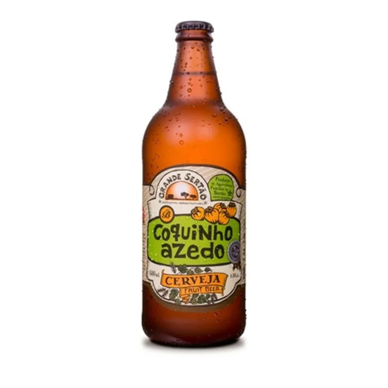 Cerveja Brüder Coquinho Azedo 600Ml Cerveja Bruder Coquinho Azedo 600Ml