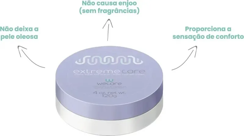 Creme Super Hidratante Quimioterapia E Radioterapia Wecare 120g