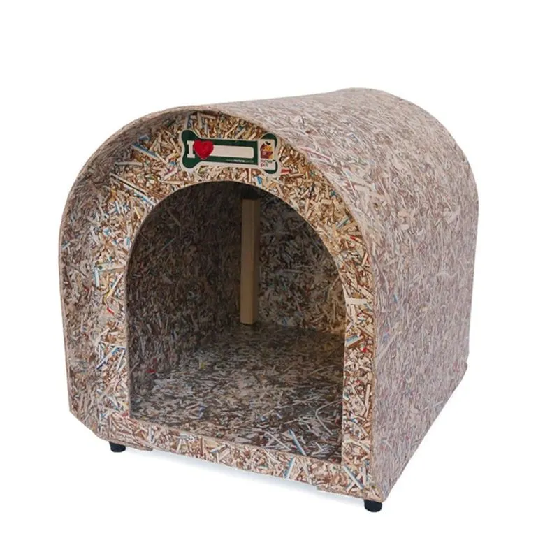 Casinha Iglu Ecológica Recriar Pet Natural - Tam. 06