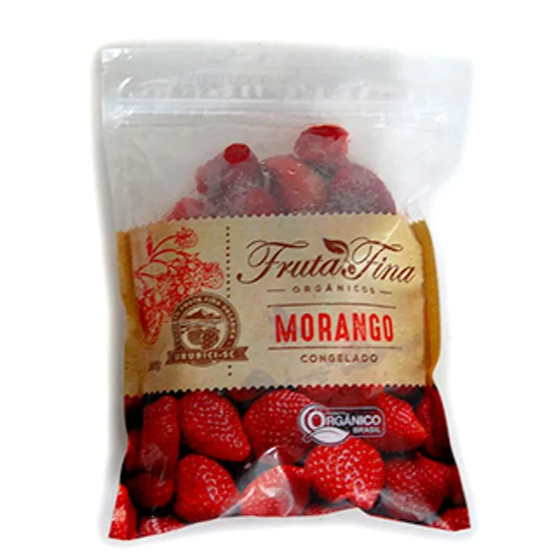 Morango FRUTA FINA Organico Congelado 500g