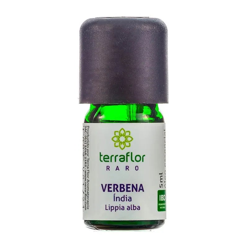 Óleo Essencial Natural de Verbena Índia 5ml ¿ Terra Flor Verbena india natural 5ml