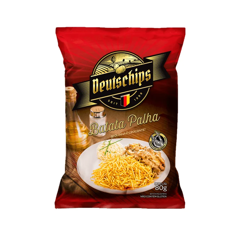 Batata-palha Deutschips Tradicional 80g