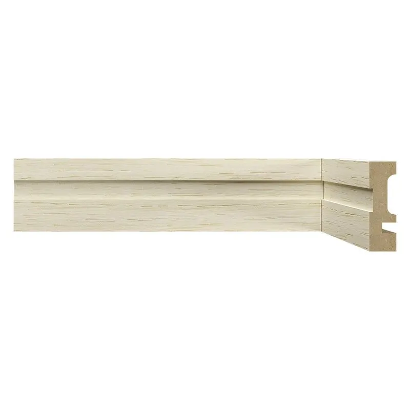 Rodapé MDF 15mmx5cm 502 Moldufama Metro Linear - caixa com 1,8 m - Decapê Provence