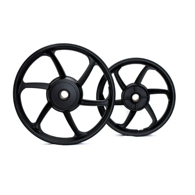 Rodão Par Rodas Liga Leve Modelo 6 Palitos Para Pop 100/110i