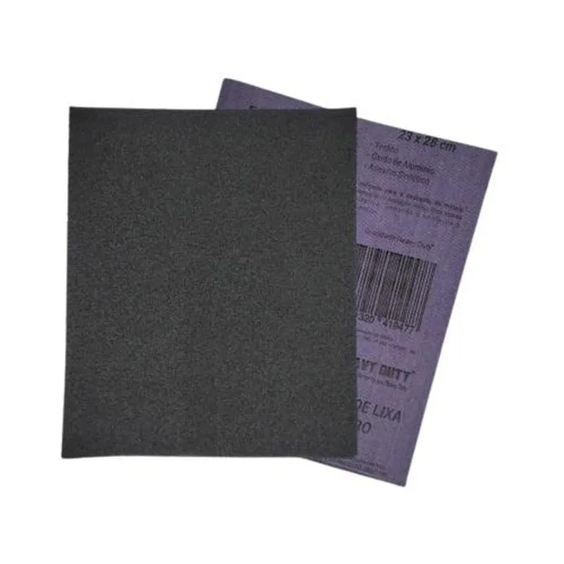 Lixa Ferro Grão 60 Heavy Duty - Remoção Tintas Oxidação Massa Plástica Metais Madeiras
