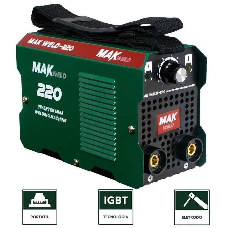 Máquina De Solda 160a Makweld 220v