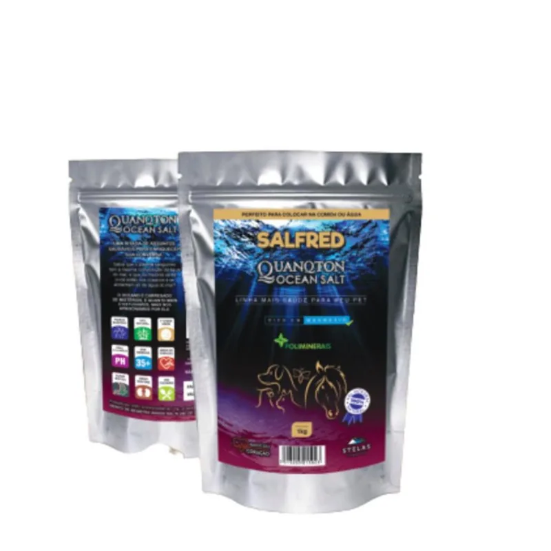 Quanqton Ocean Salt Pet Salfred 650 Gramas