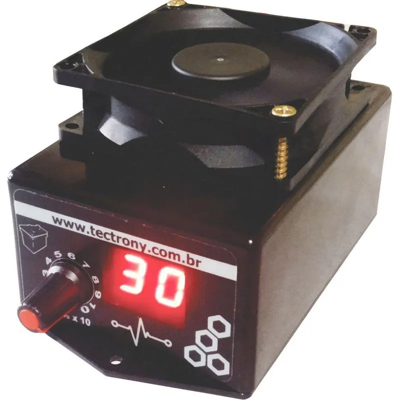 Controlador Pwm Digital Gerador De Hidrogênio Motor 12v 30a