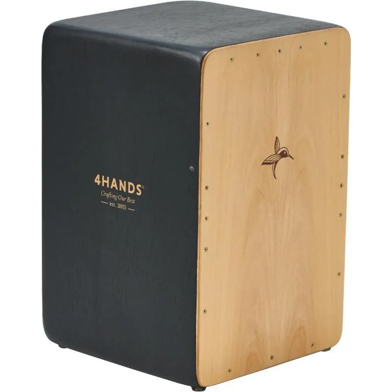Cajón Eletroacústico Profissional Black Mamba