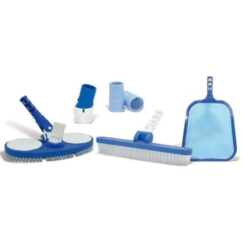 Kit Completo Para Limpeza E Manutenção De Piscina