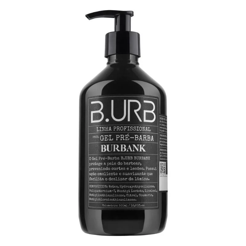 Gel Pré Barba - Burbank - Barba Urbana 500ml
