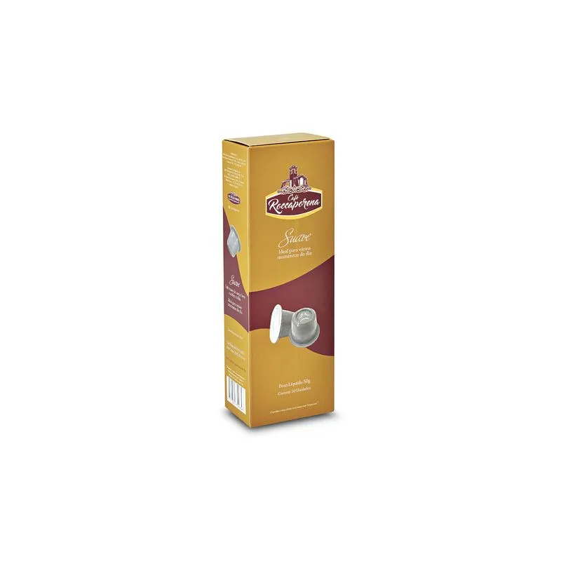 Café Em Cápsula Suave - Leve E Acidez Média.