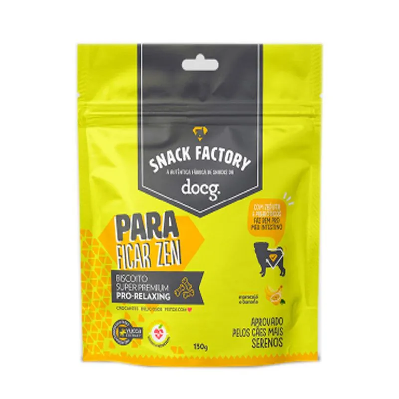 Biscoito Docg Para Cães Fica Zen 150g - 1 Un