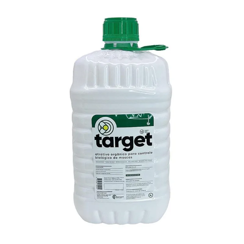 Atrativo Para Controle Biológio De Moscas Target 5 Litros - Cor: Branco