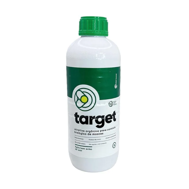 Atrativo Para Controle Biológio De Moscas Target 2 Litros - Cor: Branco