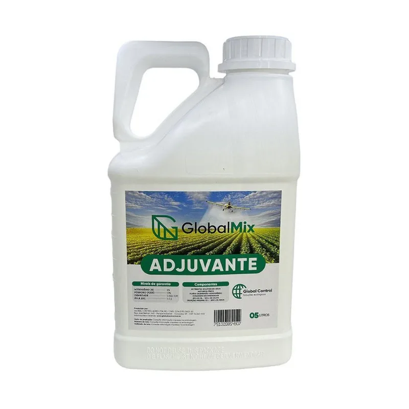 Adjuvante Foliar Agrícola Globalmix 5 Litro Bc 63 - Cor: Branco