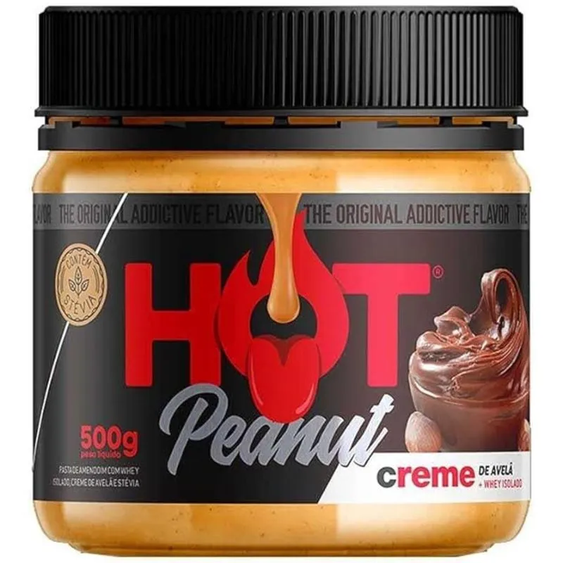 Pasta De Amendoim 500g - Hot Peanut Fit