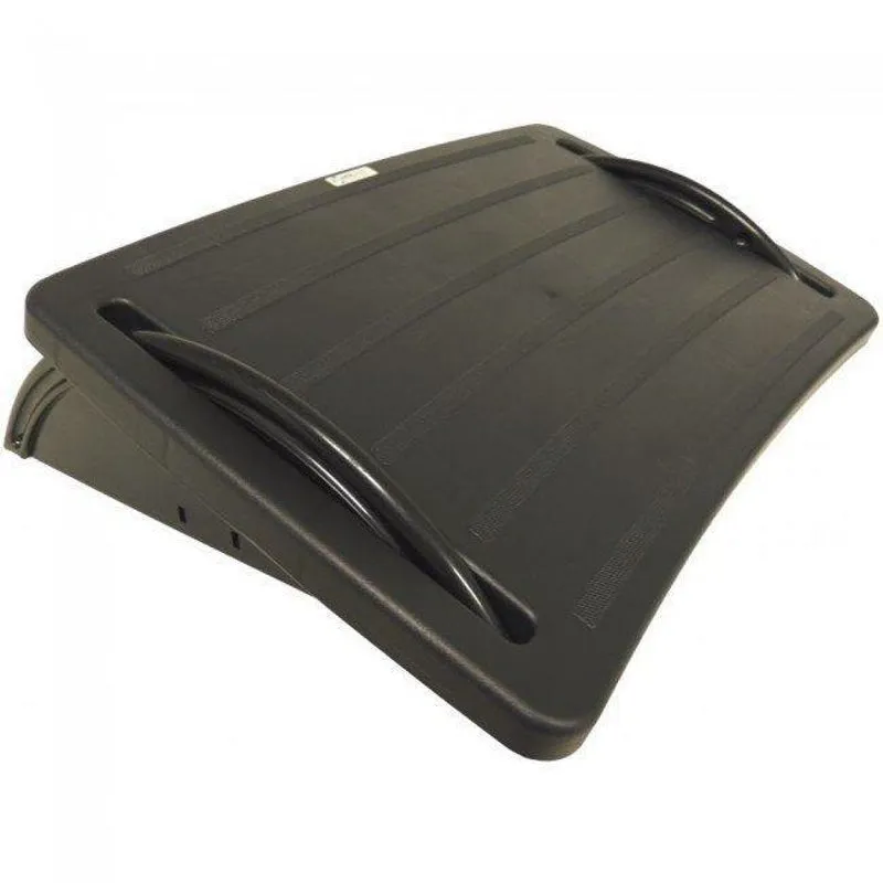 Apoio/descanso Para Pés Ergonômico Mrplast Regulável Preto