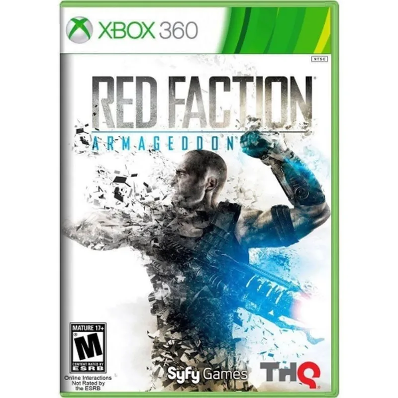 Jogo Mídia Física Red Faction Armageddon Lacrado - Xbox 360