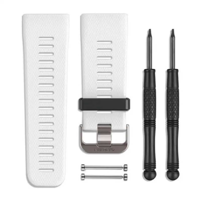 Pulseira Garmin Vivoactive HR Preto Silicone Pulseira Garmin Vivoactive HR Branco Silicone